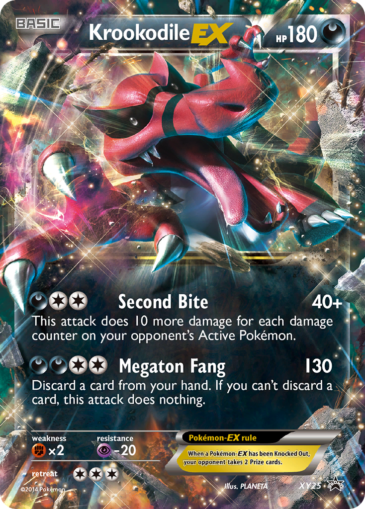 XY Promo Krookodile EX #25